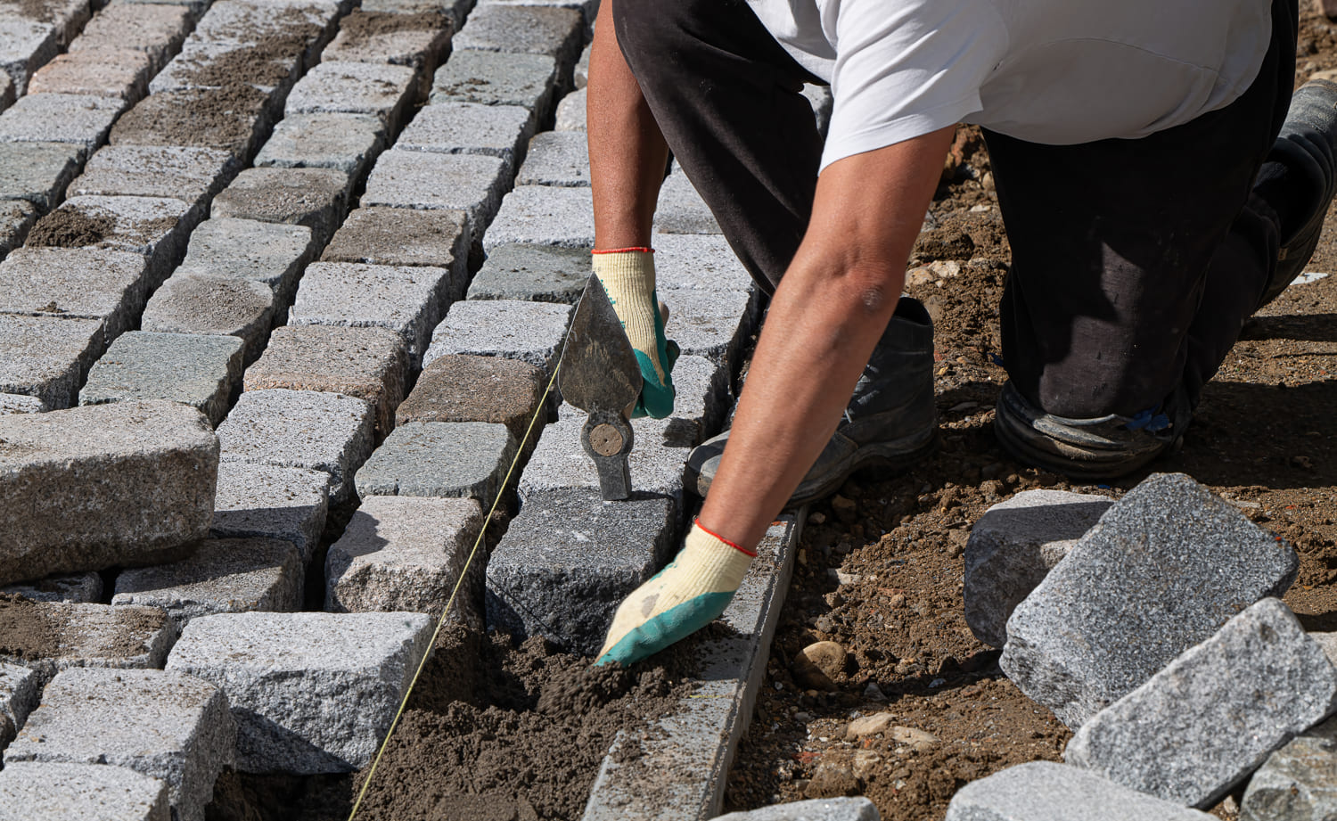 Professioneller Wegebau und Pflasterarbeiten